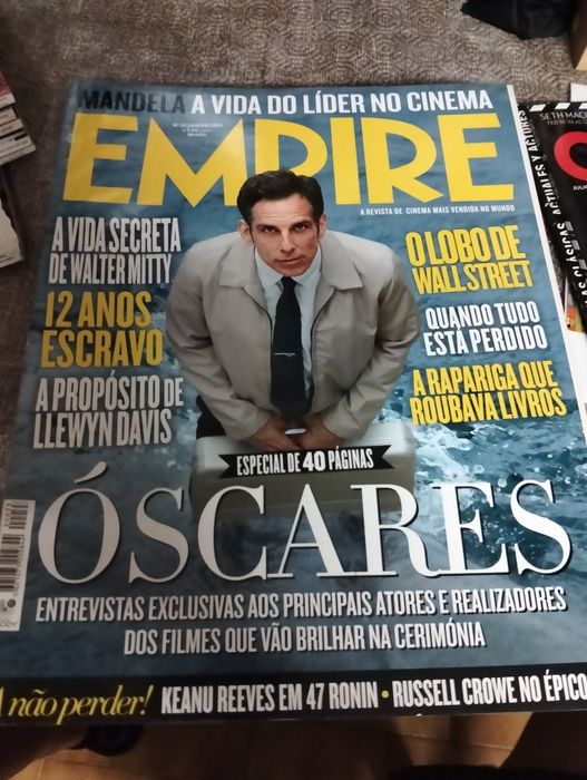 15 revistas Empire em português em boas condições 1 € cada uma