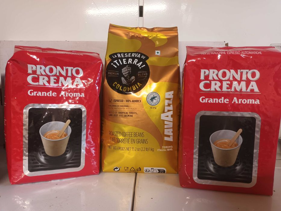 Лавацца Пронто Крема, LAvazza Pronto Crema/ Tiera Лавацца тьера