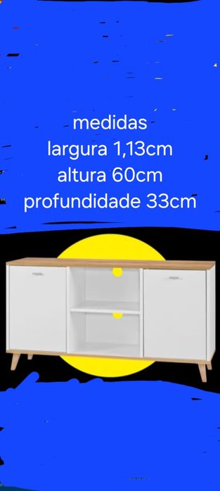 Vendo dois moveis de sala para tv. Cada movel 60€.