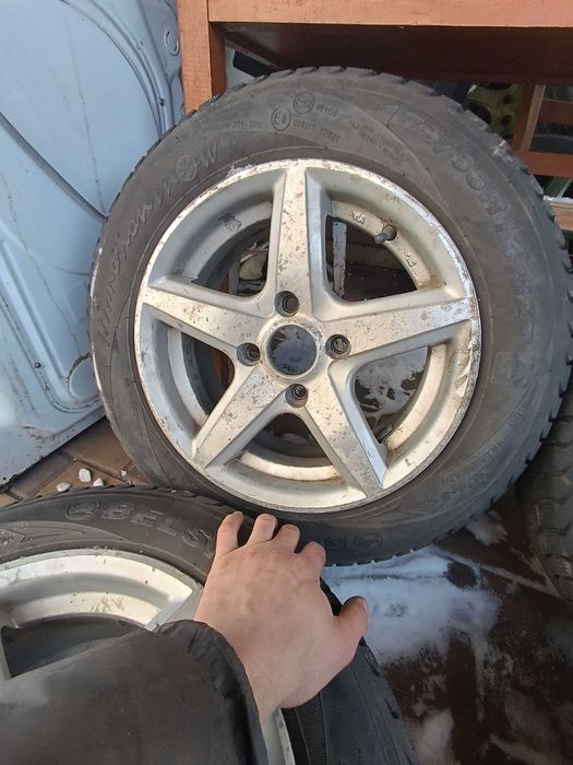 Диски Легкосплавные 4/108 R14 ET35 Красивый рисунок Титаны Форд Пежо