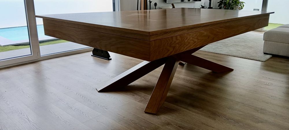 Bilhar Spider + mesa refeicoes e snooker