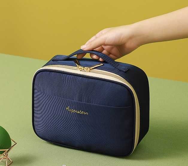 Косметичка двойная дорожный / несессер Синяя Оливковая: 600 грн ...