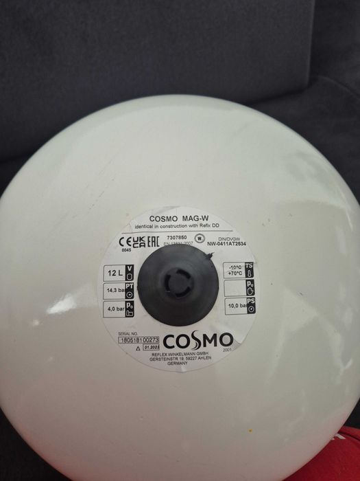 Naczynko cosmo mag-w 12l 14,3bar