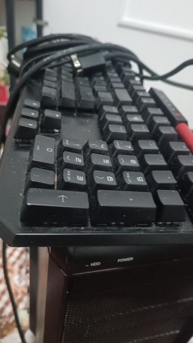 Computador e teclado