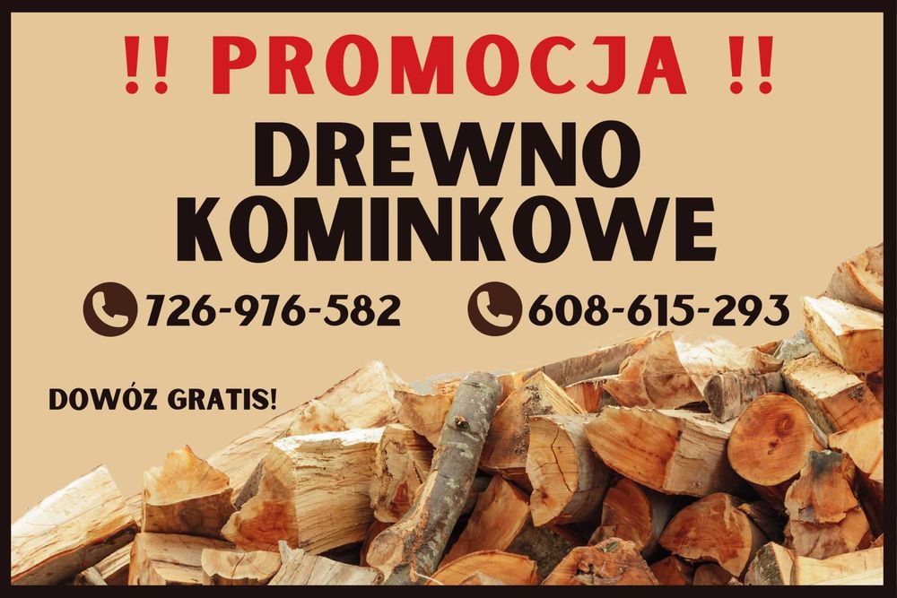 Drewno opałowe kominkowe