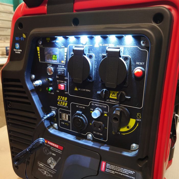 Генератор інверторний бензиновий IDG 4500IE – 3.7/4.2 кВт купити