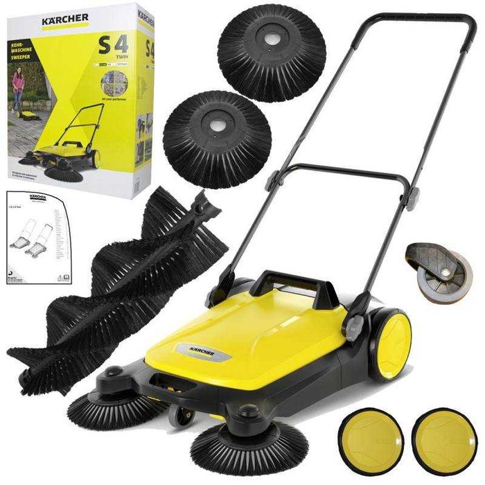 Zamiatarka Karcher S 4 Twin 2 komplety szczotek NOWA