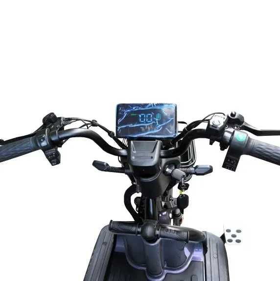 Електричний трицикл Corso Crosser TR1 Logan (1200Вт 72В 2Ач) Чорний!