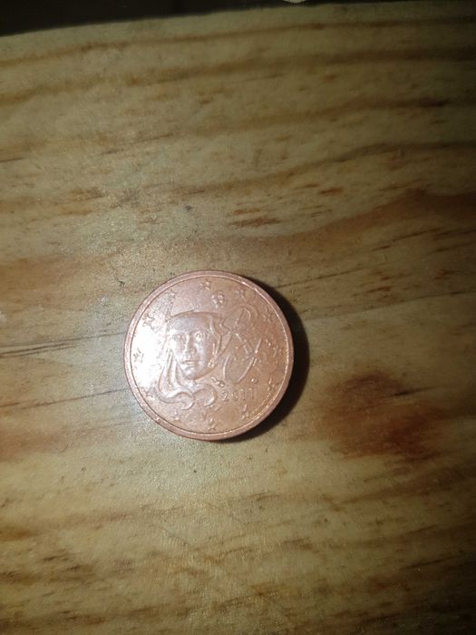2011 French Collectible Coin with Letter B
