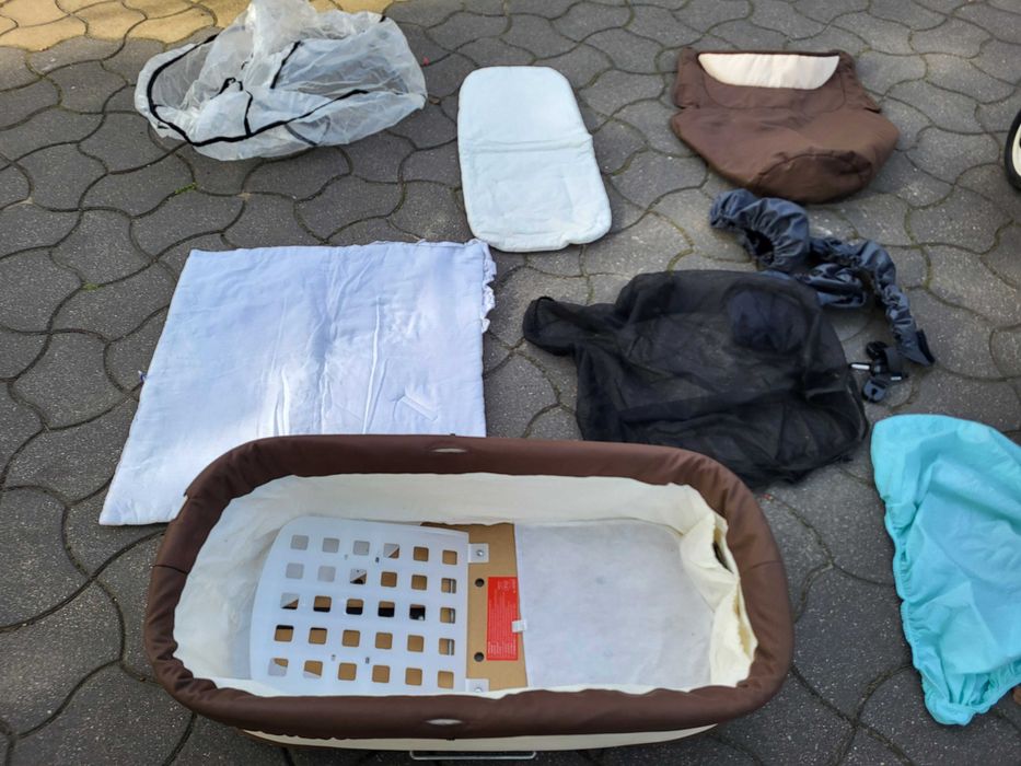 Wózek Jedo fyn alu line gondola spacerówka pokrowce materace poduszki