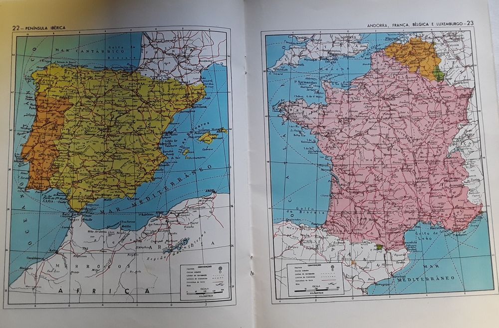 Altas do Mundo, Político, Físico, Económico