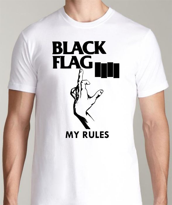 Black Flag / Rollins Band / NoMeansNo / Circle Jerks - T-shirt - Nova
