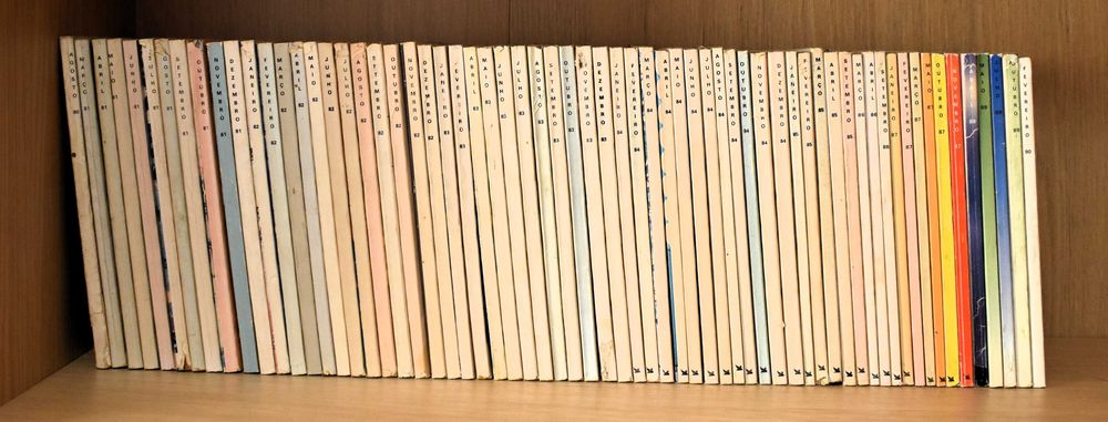 Antigas revistas Selecções do Reader’s Digest (década de 1980)