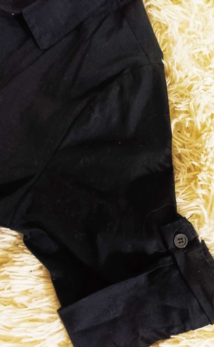 Czarna Koszula ala Nietoperz, rozm L, używana