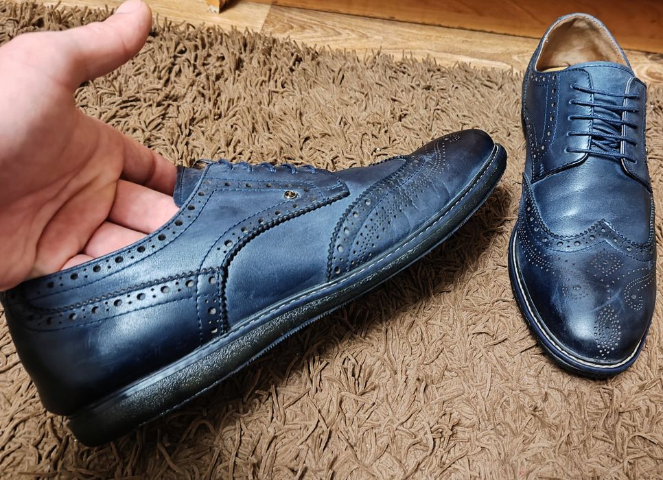 Туфли броги ESTRO натуральная кожа ОРИГИНАЛ!!!