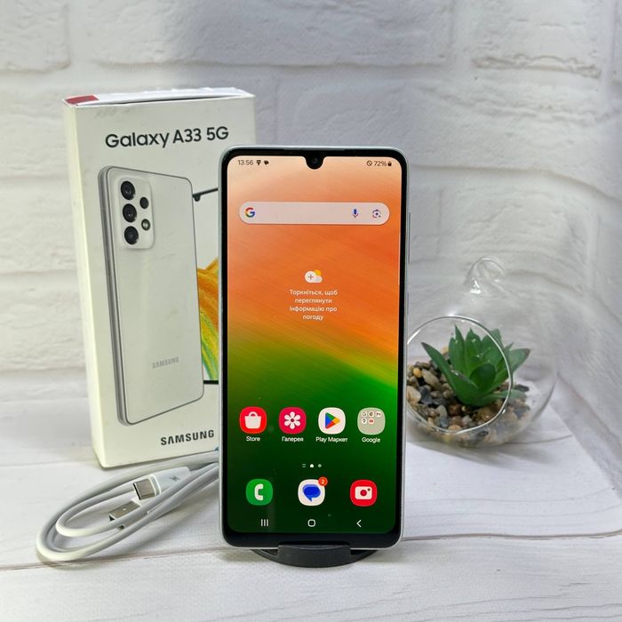 Продам телефон  Samsung A33 5G 6/128Gb NFC в гарному стані