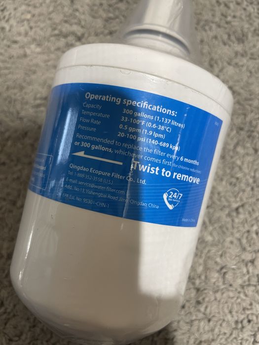 AQUACREST Filtr Wody AQF-FF11F do Lodówki samsung