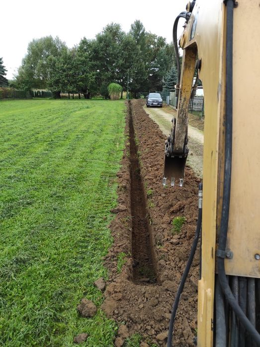 minikoparka młot koparko-ład wozidło wyburzenia wykopy fundamenty