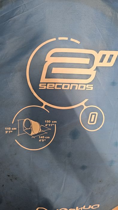 Tenda iglo abrigo Quechua 2 Seconds 0