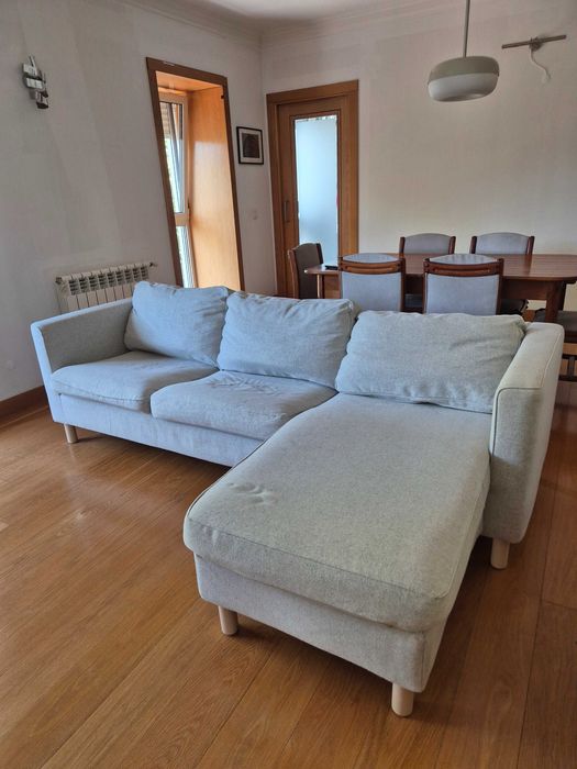 Sofá IKEA PÄRUP 3 Lugares com Chaise-Longue