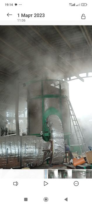 Продам мобільну зерно сушарку на 10 т