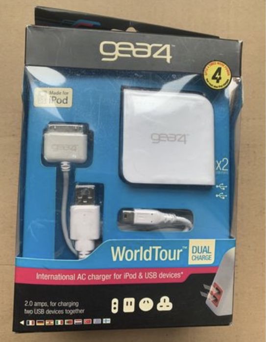 Gear4 WorldTour for iPod USB зарядное устройство