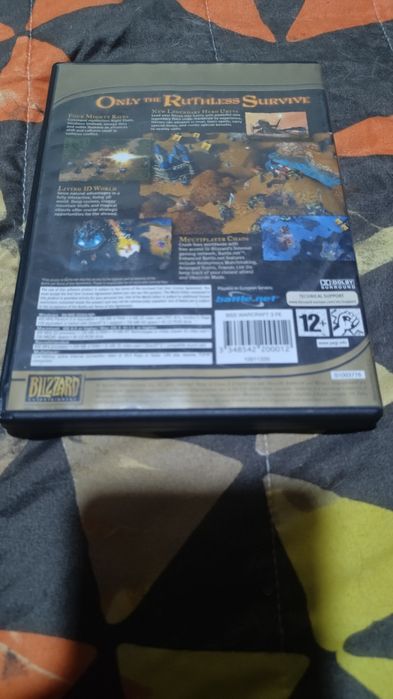 Jogo Warcraft III Reign of Chaos PC vintage