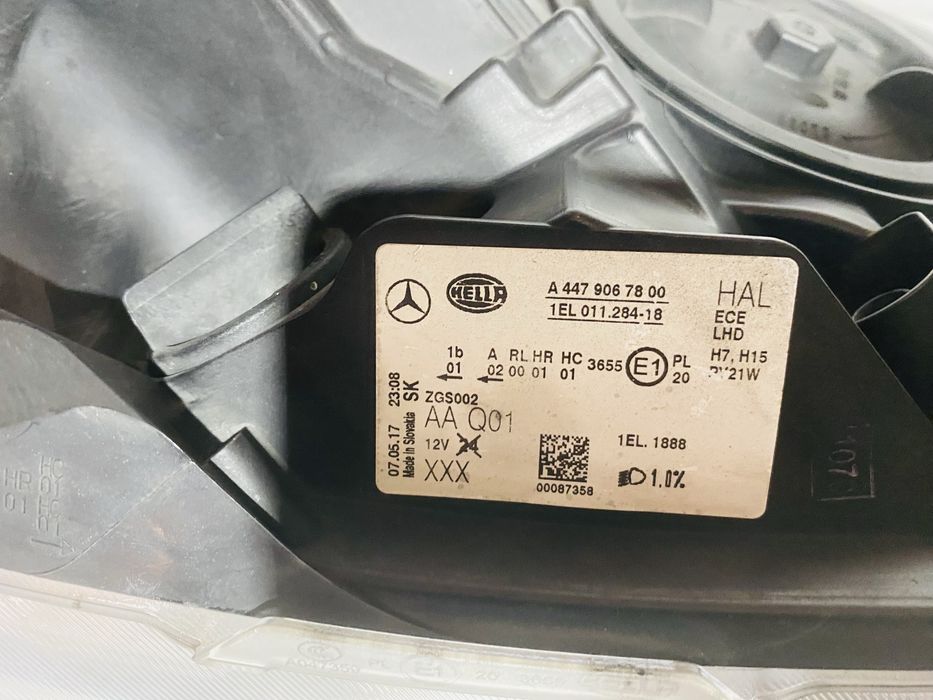 Ótica Direita Mercedes-Benz Vito W447 / Classe V W447 Original