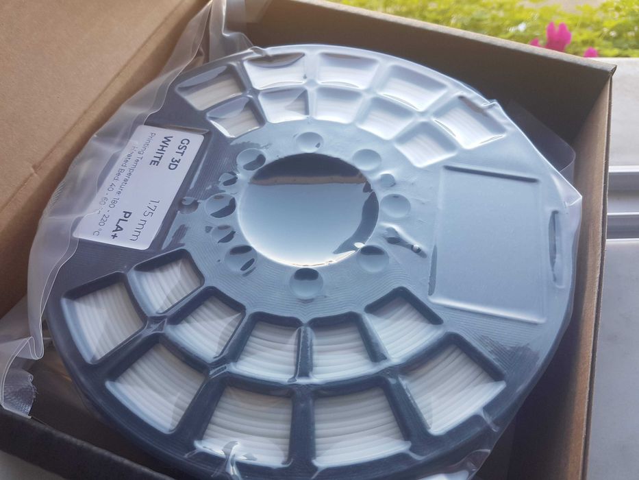 Filamento PLA+ 1.75mm bobines 1Kg para Impressora 3D sem caixa