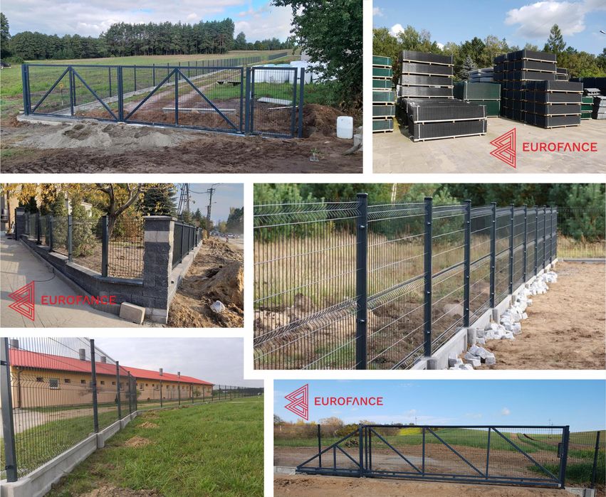 Ogrodzenie panelowe 3D 2D - panel, bramy, furtki od PRODUCENTA