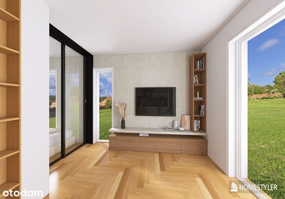 Nowe 2 pokoje | M. Residence | OGRÓD 80 m² | Pierwszy najem | Parking – pohled 3
