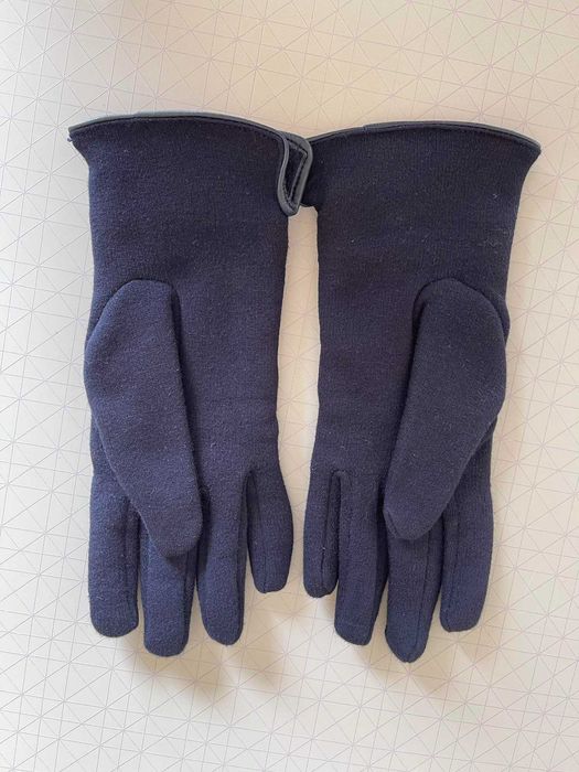 Luvas de Pelinho Azuis-Marinho - NOVAS