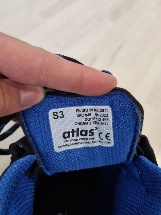 NOWE Buty robocze za kostkę Atlas różne rozmiary ( 41-46) S3