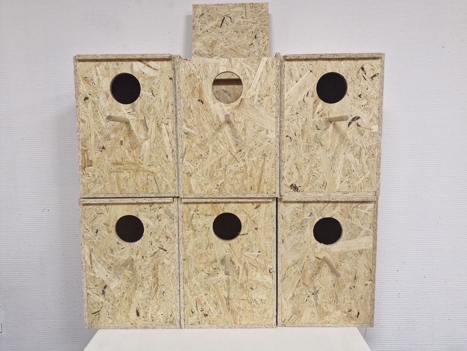 Budki lęgowe dla ptaków papug domek gniazdo budka lęgowa