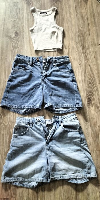 Zestaw na lato  XXS House Sinsay spodenki top t-shirt 4 szt