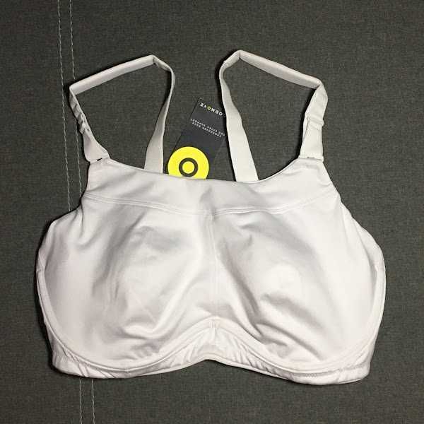 НОВИЙ спортивний бюстгальтер M&S EXTRA HIGH РОЗМІР 80F Білий