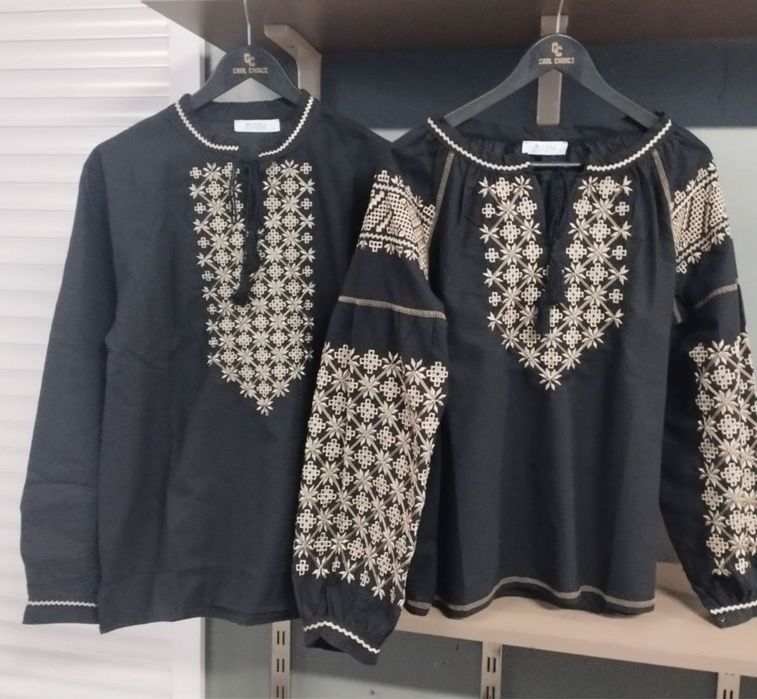 Вишиванки парні, чоловічі і жіночі