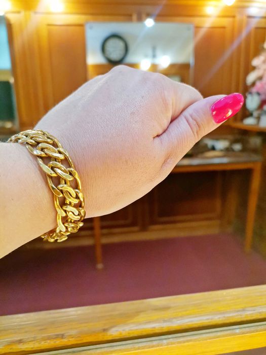 Złota bransoleta damska Pr.750