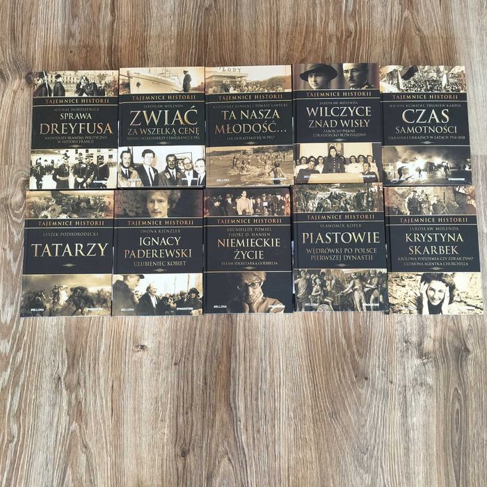 Seria tajemnice historii tomy 1-50