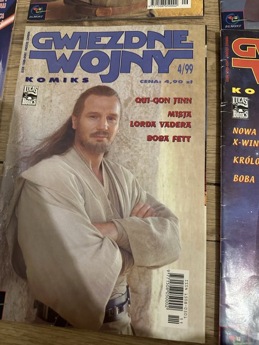 Zestaw komiksów Star Wars 1-5 rocznik 1999 Lucas Books
