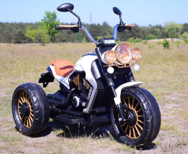 BAWIBUS.PL auto motorek MOTOR CHOPPER 3KOŁOWY na akumulator dla dzieci