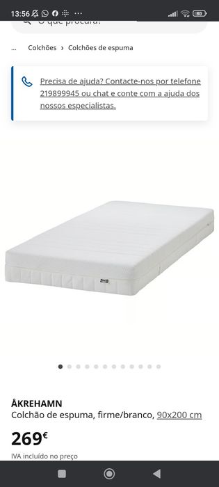 Cama de solteiro HEMNES