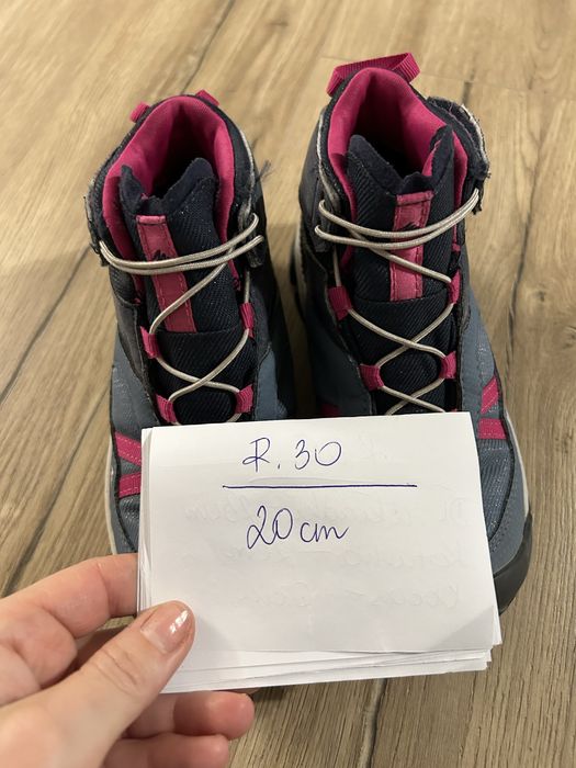 Buty zimowe Quechua dla dziewczynki r 30