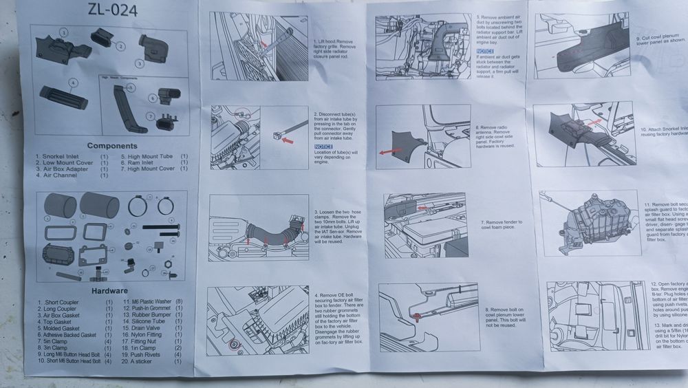 Шноркель Jeep Wrangler Rubicon JL 2018+