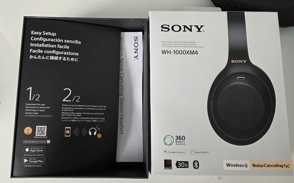 SONY WH-1000XM4 – Stan idealny, pełny zestaw