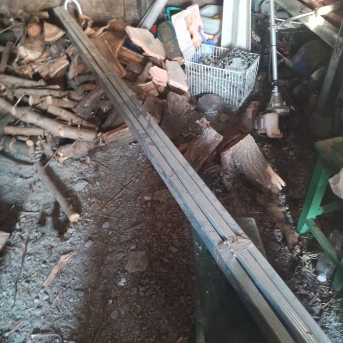 Профиль цд.б.у. ровный 6 штук по 3 метраи обрезки