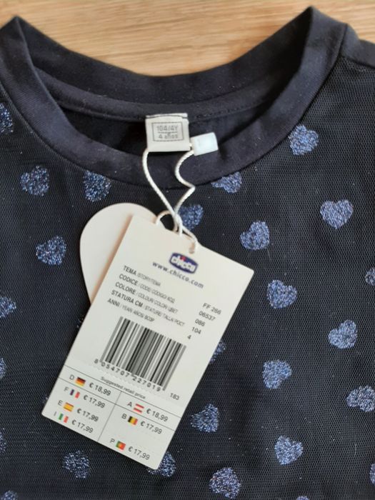 Camisola/sweat Chicco menina 4a