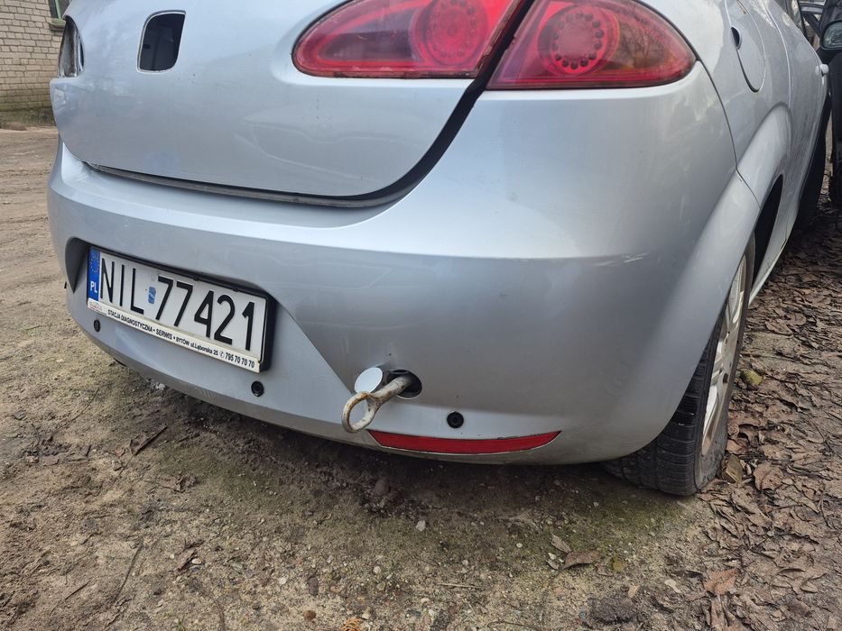 Zderzak tył tylny seat leon II ls7y