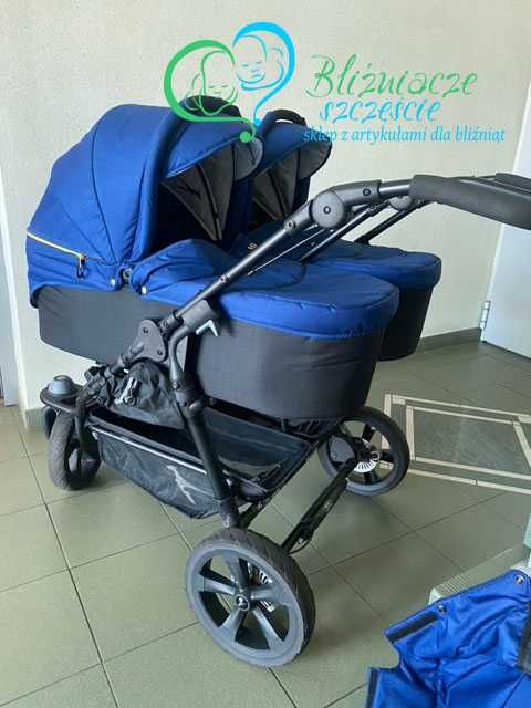 Wózek dla bliźniąt 2w1 KOMIS