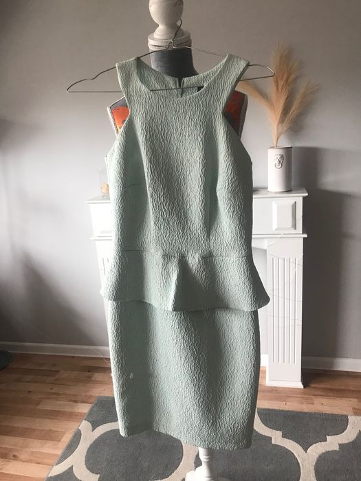 Sukienka blekitna baskinka mohito xs 34